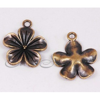 Подвеска мет.№404 20х25мм цв.Ant.Bronze (цена за 1шт)